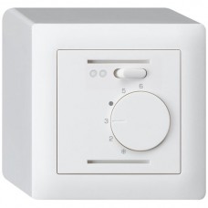 AP-Raumthermostat KALLYSTO weiss für Fussbodenheizung