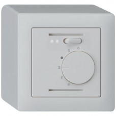 AP-Raumthermostat KALLYSTO hellgrau für Fussbodenheizung