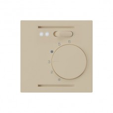 Raumthermostat,kallysto,beige Einsatz,mit Schalter,LED,Fühler