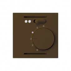Raumthermostat kallysto,braun Einsatz,mit Schalter,LED Fühler
