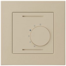 UP-Raumthermostat 24V,beige kallysto.pro,ohne Schalter,94x94