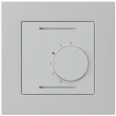 UP-Raumthermostat 24V,hellgrau kallysto.pro,ohne Schalter,94x94