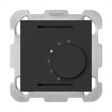 UP-Raumthermostat,24V,schwarz kallysto,ohne Schalter