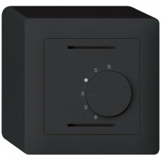 AP-Raumthermostat KALLYSTO schwarz 24V 24 V