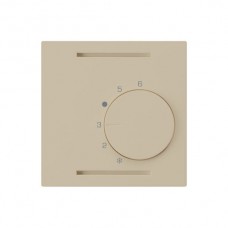 Raumthermostat 24V,beige Einsatz kallysto,ohne Schalter,60x60
