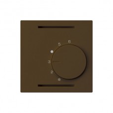 Raumthermostat 24V,braun Einsatz kallysto,ohne Schalter,60x60