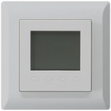 UP-Raumthermostat KALLYSTO LINE C, Display, lichtgrau