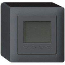 AP-Raumthermostat Hager KALLYSTO Q, Display, anthrazit