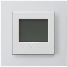 UP-Raumthermostat KALLYSTO PRO C, Display, lichtgrau