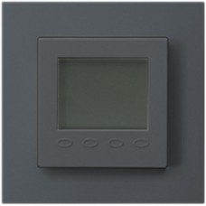 UP-Raumthermostat KALLYSTO PRO C, Display, anthrazit
