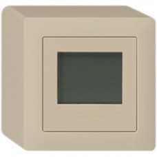 AP-Raumthermostat Hager KALLYSTO Q, Display, beige