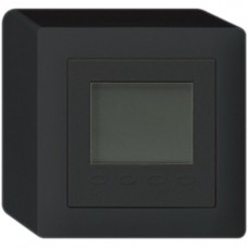 AP-Raumthermostat Hager KALLYSTO Q, Display, schwarz