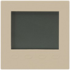 Raumthermostat Hager KALLYSTO A, Display, beige