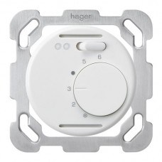UP-Raumthermostat,weiss basico,mit Schalter,LED,Fühler