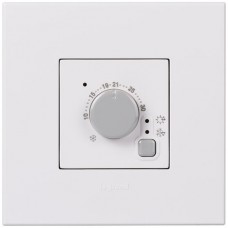 UP-Raumthermostat,Arteor,weiss 16A,10-60°C,mit Fühler und Schalter