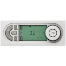 Uhrenthermostat,5M,7-30°,weiss Mosaic,112.5x45mm