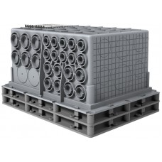 UP-Schalungskasten Multibox 288×208×172mm, gu, GDP 650°C