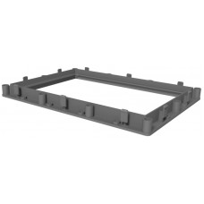 Aufsatzrahmen z.Multibox GDP 650°C, 288x208x28mm, grau
