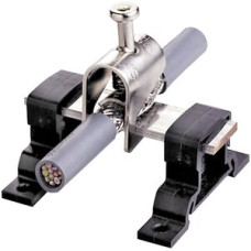 Schirmanschlussklemme 10-17mm Messing für Sammelschiene F18