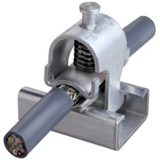 Schirmanschlussklemme 9.5-13.5 Al für Ankerschiene C W4384