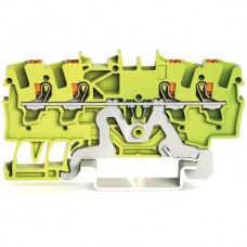 Schutzleiterklemme WAGO TopJob-S 1.5mm² 4L grün-gelb Serie 2201 - 1 Stück