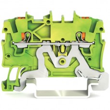 Schutzleiterklemme WAGO TopJob-S 1mm² 2L grün-gelb Serie 2200 - 1 Stück