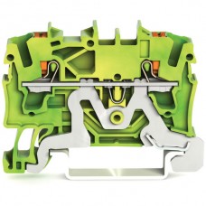 Schutzleiterklemme WAGO TopJob-S 2.5mm² 2L grün-gelb Serie 2202 - 1 Stück