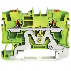 Schutzleiterklemme WAGO TopJob-S 4mm² 2L grün-gelb Serie 2204 - 1 Stück