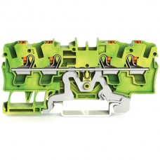 Schutzleiterklemme WAGO TopJob-S 4mm² 4L grün-gelb Serie 2204 - 1 Stück
