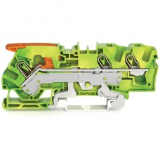 Schutzleiterklemme WAGO TopJob-S 6mm² 3L grün-gelb Serie 2106 - 1 Stück