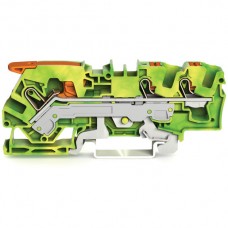 Schutzleiterklemme WAGO TopJob-S 6mm² 3L grün-gelb Serie 2106 - 1 Stück
