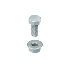 Sechskantschraube M10x70mm galvanisch verzinkt - 100 Stück