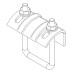Stahlbügelklemme Lanz 75/100mm verzinkt