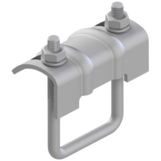 Stahlbügelklemme Lanz 75/100mm verzinkt