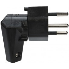 Dreh-Winkelstecker STEKO T12 90° Peachick Move on schwarz
