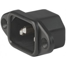 EB-Apparatestecker 113 schwarz Schurter