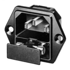 EB-Gerätestecker-Kombielement 3P T113 schwarz