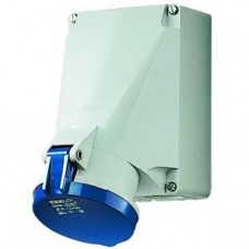 AP-Steckdose Mennekes 63A 2LPE blau
