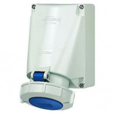 AP-Steckdose Mennekes 63A 2LPE blau