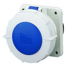 EB-Steckdose CEE 125A 3P 6h 230V blau gerade IP67 Mennekes