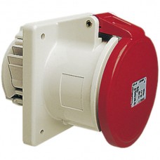 EB-Steckdose CEE 63A 5P 400V gerade Einbautiefe 52mm EB-Steckdose CEE 63A 5P 400V gerade Einbautiefe 52mm