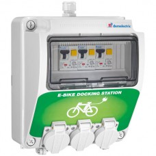 AP-Ladestation E-Bike 3xT13 FI/LS 6A Demelectric