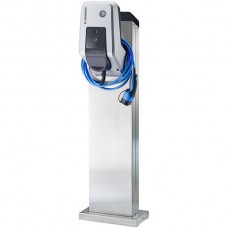 Edelstahlsäule Mennekes für 2xAMTRON