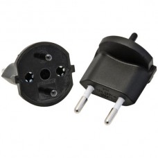Fixadapter MH 2L 10A 230VAC schwarz Schuko/T11 CEE7/17-CH T11
