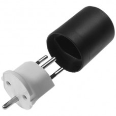 Uebergangsstecker Typ 12 3-Pol weiss