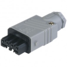 Leitungsbuchse 4+PE STAK 4N IP 54 grau 400 V/10 A