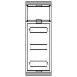 Aufbautableau Hager