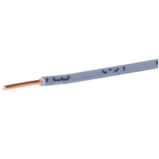 T-Draht 1.5mm² Nr.3 grau Eca - Länge 100m