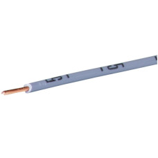T-Draht 1.5mm² Nr.5 grau Eca - Länge 100m