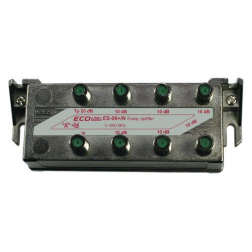 König FC-6SPLT-KN F-Antennen Verteiler (6-fach